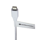LG (3.3-Ft) USB-C to USB Charge/Sync OEM Cable - White DC12W (EAD63849235/6/7)