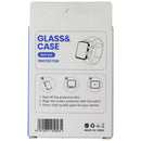 LITO S+ Glass & Case (2 in 1 Set) for Apple Watch Series 3/2/1 (45mm) - Black