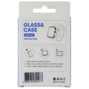 Lito S+ Glass & Case (2 in 1 Set) for Apple Watch Series 7 (41mm) - Black Smooth