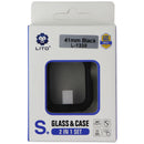 Lito S+ Glass & Case (2 in 1 Set) for Apple Watch Series 7 (41mm) - Black Rugged