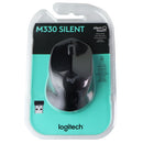 Logitech M330 SILENT Wireless Mouse with USB Receiver - Black (910-004905)
