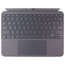 Logitech COMBO TOUCH Folio Keyboard for iPad Air (4th Generation) - Oxford Gray
