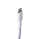 Logiix Vibrance Connect (5-ft) USB-C Type C to Lightning 8-Pin Cable - Purple