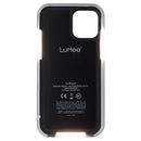 LuMee Halo Lighted Case for Apple iPhone 12 Pro Max - Rose Gold White Marble