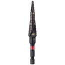Milwaukee 48-89-9241 Shockwave Step Drill Bit - 13 Hole Sizes - 1/4 in to 1/2 in