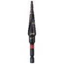 Milwaukee 48-89-9241 Shockwave Step Drill Bit - 13 Hole Sizes - 1/4 in to 1/2 in