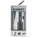 Monet RFID Blocking Phone Grip / Wallet / Kickstand - White / Gray Marble