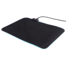Monster (14 in x 10 in) Wired LED Gaming Mouse Pad with USB Cable - Black / RGB