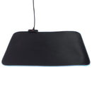 Monster (14 in x 10 in) Wired LED Gaming Mouse Pad with USB Cable - Black / RGB