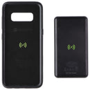 Mophie Leather Charge Force Case & Qi PowerStation mini for Galaxy S8 - Black
