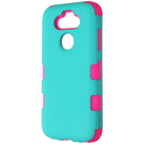 MyBat Tuff Series Dual Layer Case for LG K31 / Aristo 5 / Fortune 3 - Teal/Pink