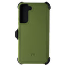MyBat Pro Maverick Series Case + Holster for Samsung Galaxy S22+ (Plus) - Green