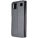 MyBat MyJacket Wallet Case for LG K92 (5G) - Black Leather