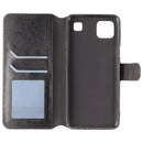 MyBat MyJacket Wallet Case for LG K92 (5G) - Black Leather