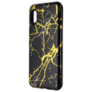 Mybat Fuse Hybrid Case for Samsung Galaxy A10E - Gold/Black Marble