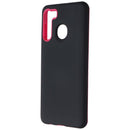 MyBat Fuse Hybrid Series Case for Samsung Galaxy A21 - Black / Pink