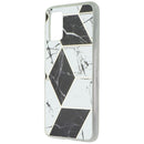 MyBat Fusion Series Case for Samsung Galaxy A02s - Electroplated Black Marbling