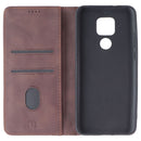 MyBat Pro Executive Series Case for Motorola Moto G Play (2021) - Brown Leather