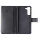 MyBat MyJacket Wallet Case for Samsung Galaxy (S22+) - Black Leather