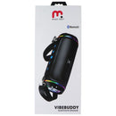 MyBat Pro VibeBuddy Bluetooth Speaker with LED Party Lights - Black
