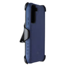 MyBat Pro Maverick Series Case + Holster for Samsung Galaxy S22+ (Plus) - Blue