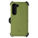 MyBat Pro Maverick Series Case and Holster for Samsung Galaxy S23 - Green/Black