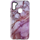 MyBat Fuse Hybrid Series Dual-Hybrid Case for Samsung Galaxy A11 - Purple Marble