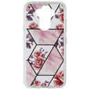 MyBat Premium Hybrid Case for LG K31 / Aristo 5 / Fortune 3 - Pink Roses Geo