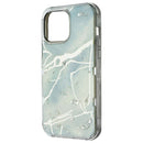 MyBat TUFF Hybrid Phone Protector Cover for iPhone 13 Pro Max - Silver Marble