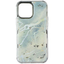 MyBat TUFF Hybrid Phone Protector Cover for iPhone 13 Pro Max - Silver Marble