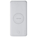 myCharge Unplugged 8K Fast Wireless Dual USB Powerbank - White (UPB80WW-A)