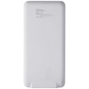 myCharge Unplugged 8K Fast Wireless Dual USB Powerbank - White (UPB80WW-A)