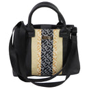 Nautica Pebble Crossbody Handbag - Black/Khaki