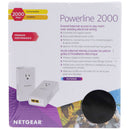NETGEAR Powerline 2000 Ethernet Adapter - 2000 Mbps / White (PLP2000)