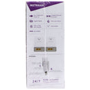 NETGEAR Powerline 2000 Ethernet Adapter - 2000 Mbps / White (PLP2000)