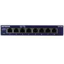 Netgear ProSafe 8-Port Gigabit Ethernet Unmanaged Switch (GS108) - Blue