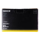 Nikon NIKKOR Z 85mm Portrait Prime Lens for Z Series Mirrorless Cameras