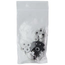 Replacement Buttons for Nintendo Switch Lite - Gray/White