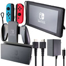 Nintendo Switch Console Bundle w/ Joy-Cons HAC-OO1(-O1) Animal Crossing Red/Blue