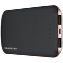 Ghostek Life NRGpak (5,000mAh) Portable Dual USB Power Bank - Black/Rose
