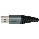 OtterBox (9.8ft/3m) USB-A to USB-C Premium Braided Cable - Dark Ash Black
