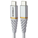 OtterBox (3m/9.8-Ft) Premium Fast Charge USB-C to USB-C Braided Cable - White