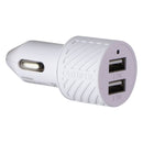 OtterBox Car Charging Kit (Car Charger + Lightning 8-Pin to USB-A Cable) White