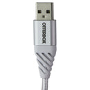 OtterBox (3.3Ft) Lightning 8-Pin to to USB-A Braided Cable - White
