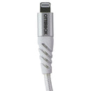 OtterBox (3.3Ft) Lightning 8-Pin to to USB-A Braided Cable - White
