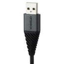 OtterBox Lightning 8-Pin to USB Charge & Sync Data Cable (3m/9.8ft) - Black/Gray