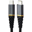 OtterBox (6.6-Ft) Fast Charge USB-C to USB-C Braided Tough Cable - Black