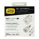 OtterBox Wall & Car Charging Kit (Wall & Car Charger & USB-C to 8-Pin Cable)