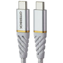 OtterBox (2m/6.6FT) Fast Charge Braided USB-C to USB-C Cable - White
