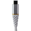 OtterBox (2m/6.6FT) Fast Charge Braided USB-C to USB-C Cable - White